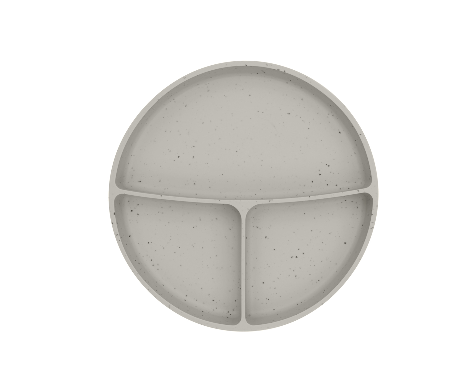 Чиния с отделения и вакуумно дъно Platinum Silicone Sand