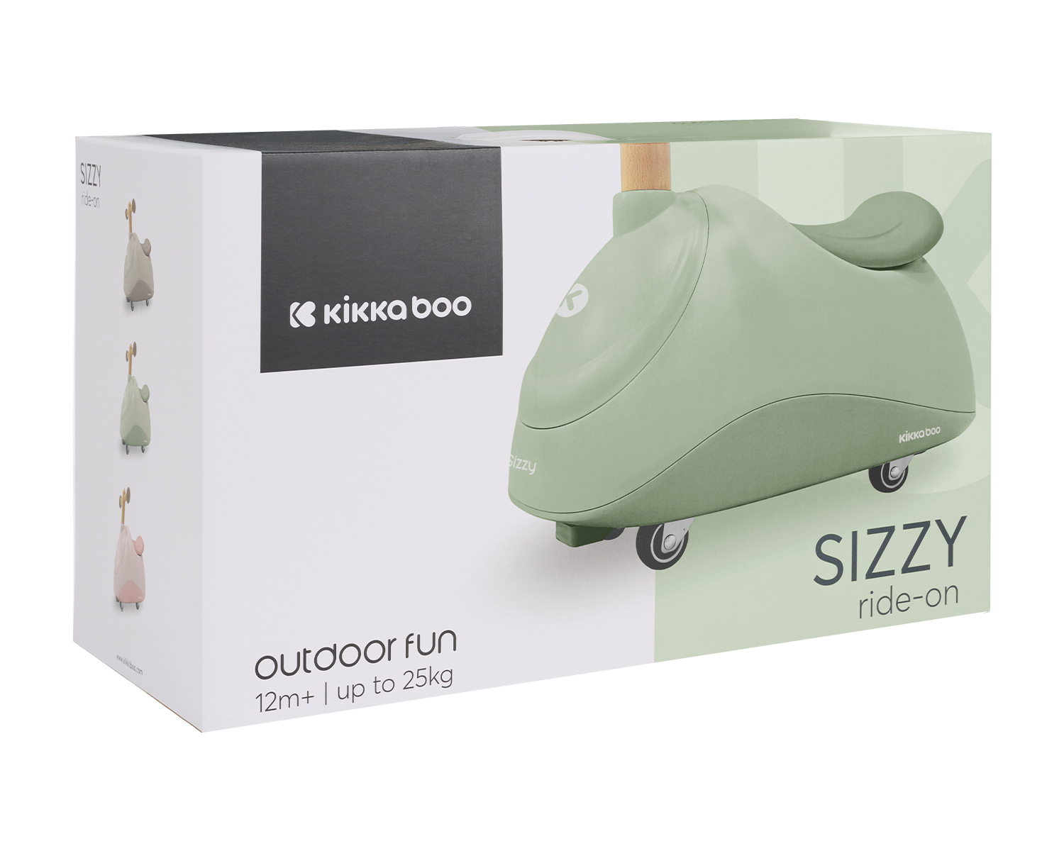 Количка за яздене Sizzy Mint