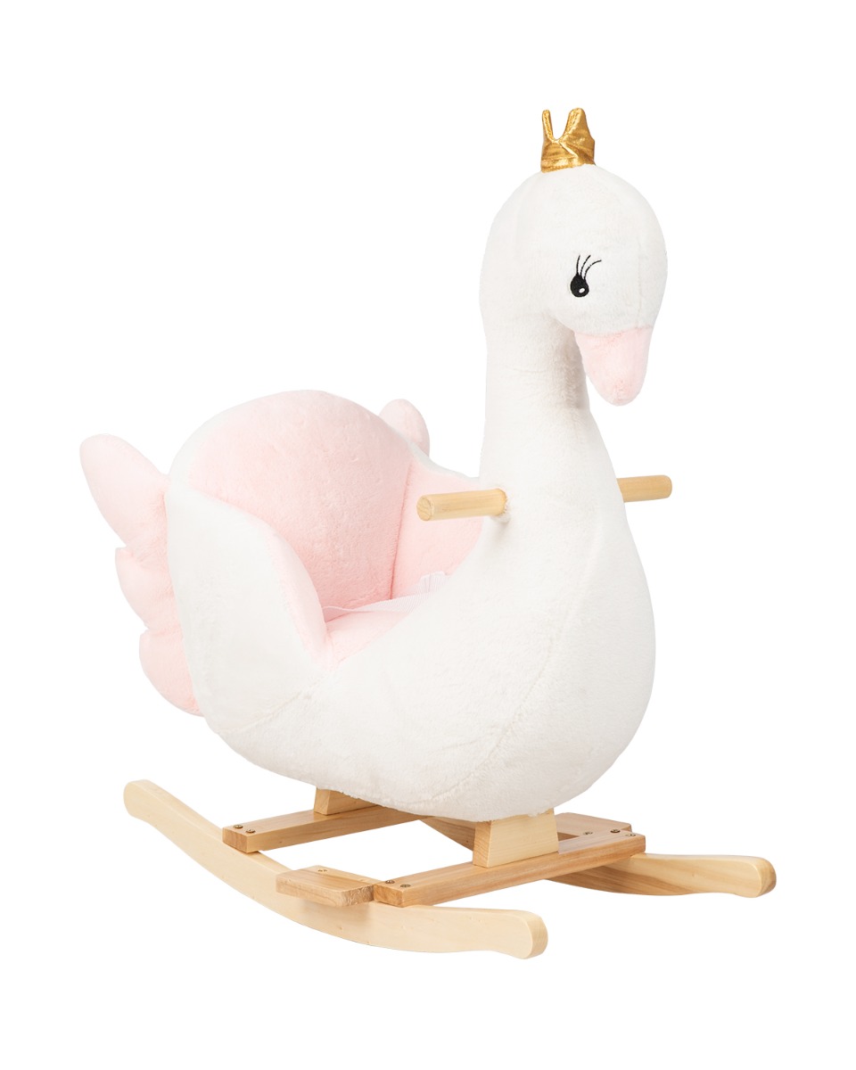 White Swan rocking toy with seat