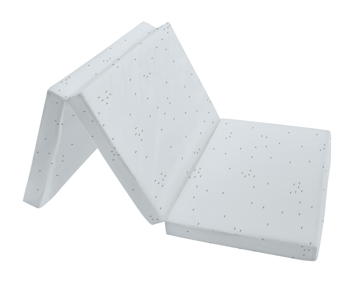 Folding mattress 60/120/5 cm Stripy Friends Pattern