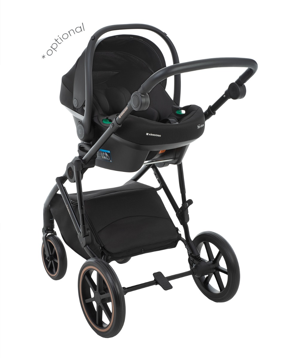 Combined stroller 2 in 1 with basket for newborn Thea Army Green 2024