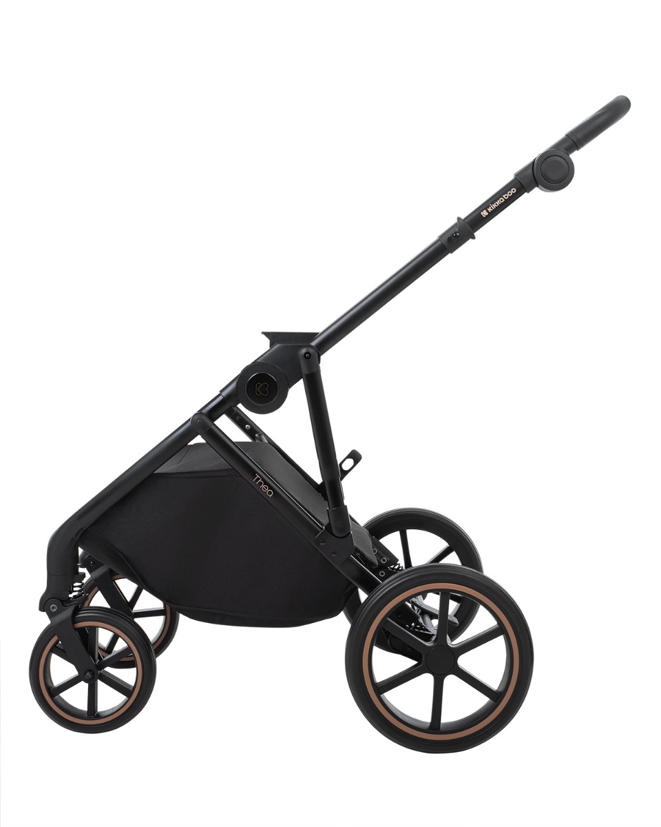 Combined stroller 2 in 1 with basket for newborn Thea Army Green 2024