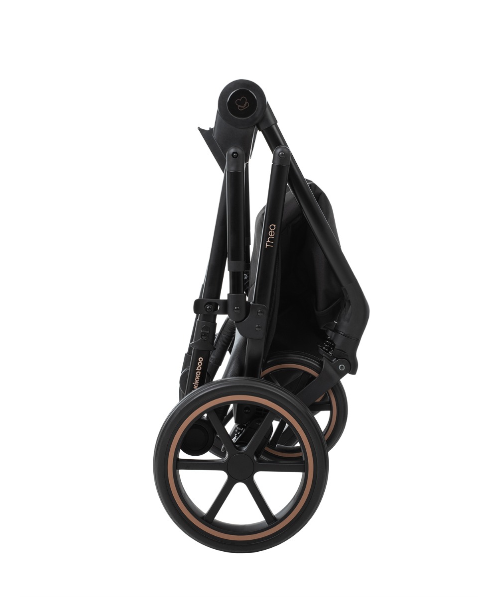 Combined stroller 2 in 1 with basket for newborn Thea Army Green 2024
