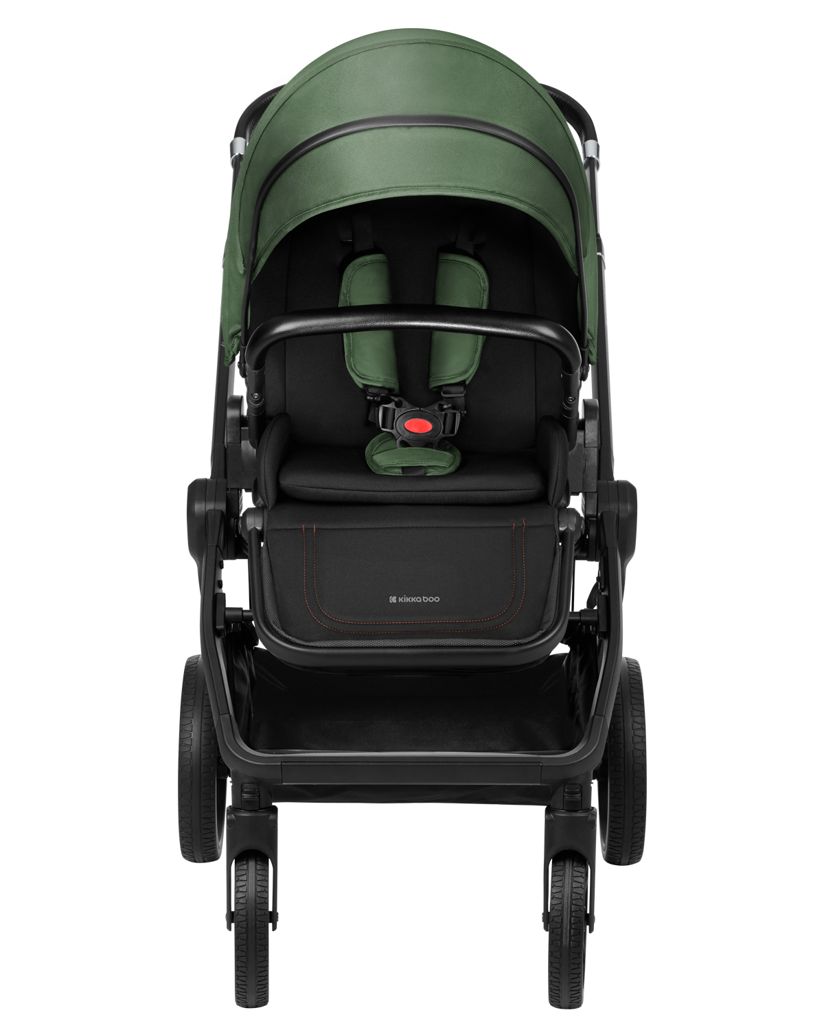 Комбинирана количка 2в1 с кош за новородено Tiffany Army Green 2024