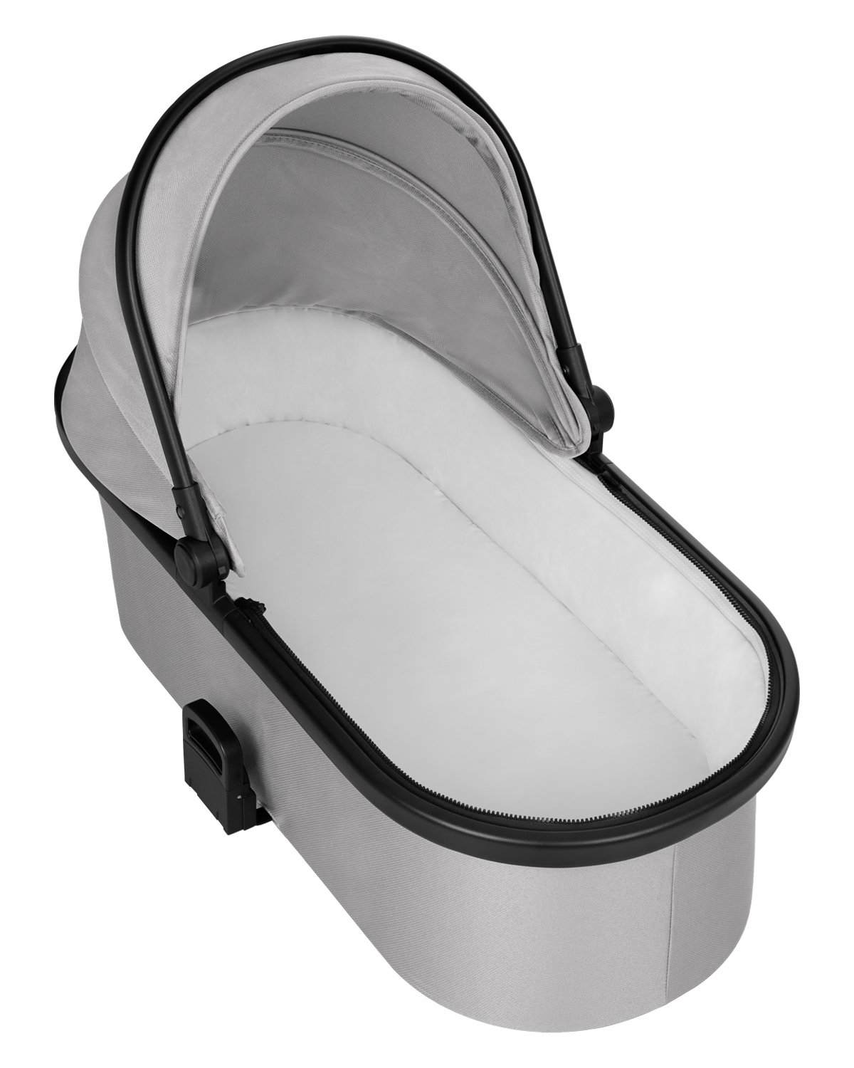 Комбинирана количка 2в1 с кош за новородено Tiffany Light Grey 2024