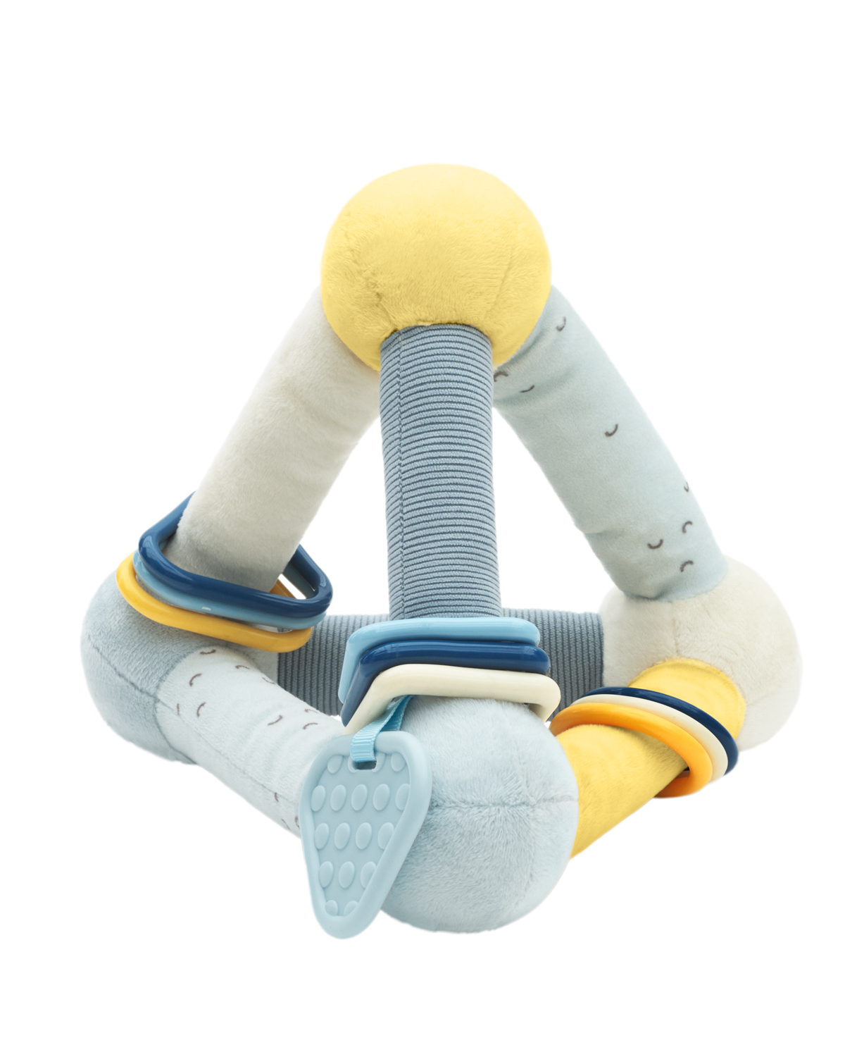 Stripy Friends fun plush triangle