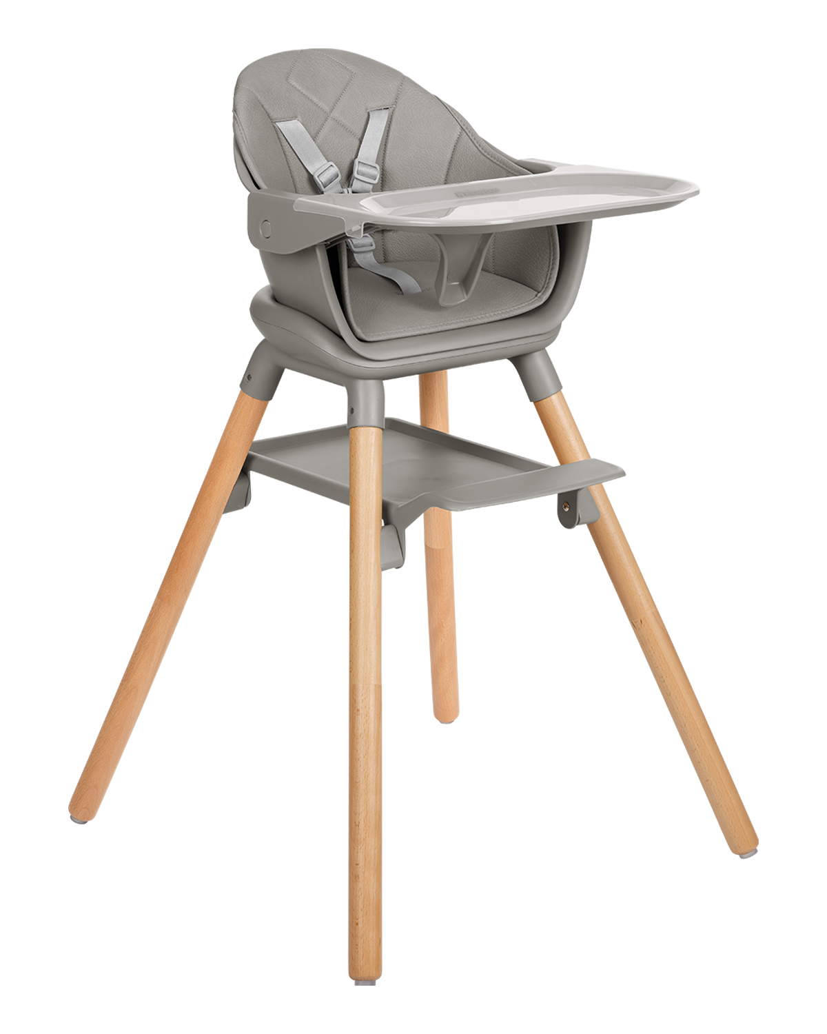 Стол за хранене 2в1 Woody Grey 2024