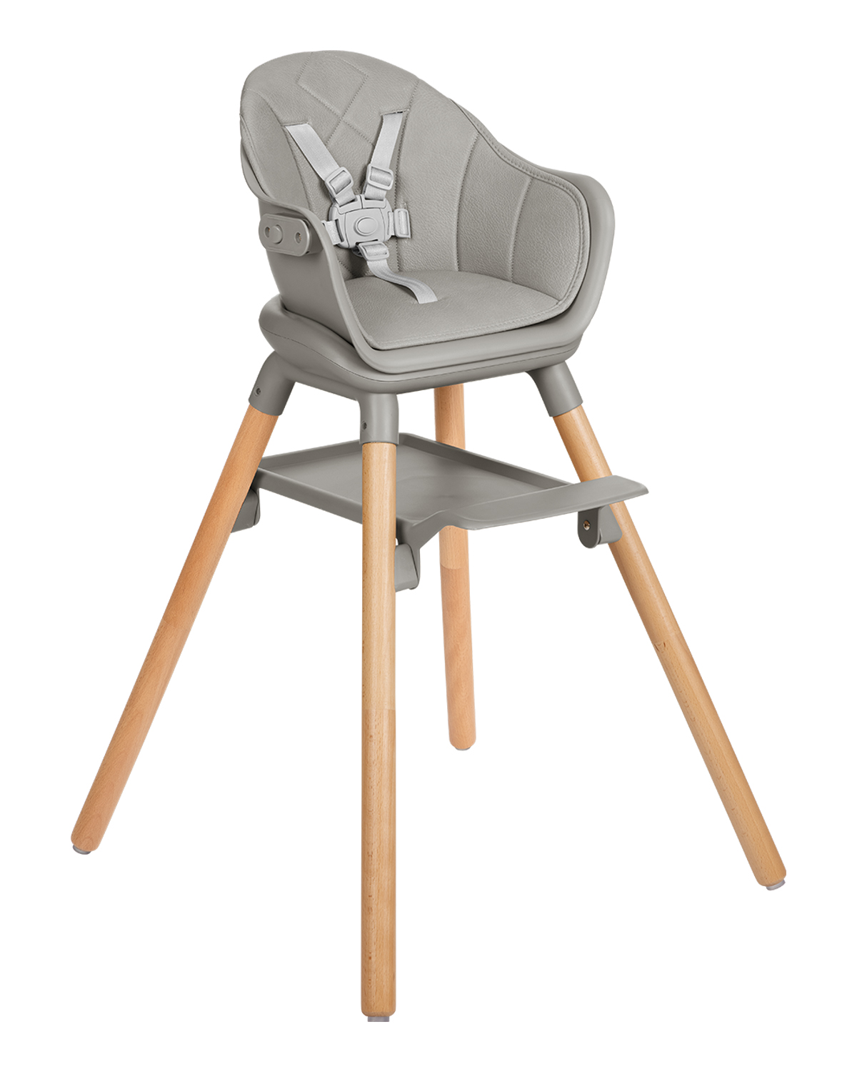 Стол за хранене 2в1 Woody Grey 2024