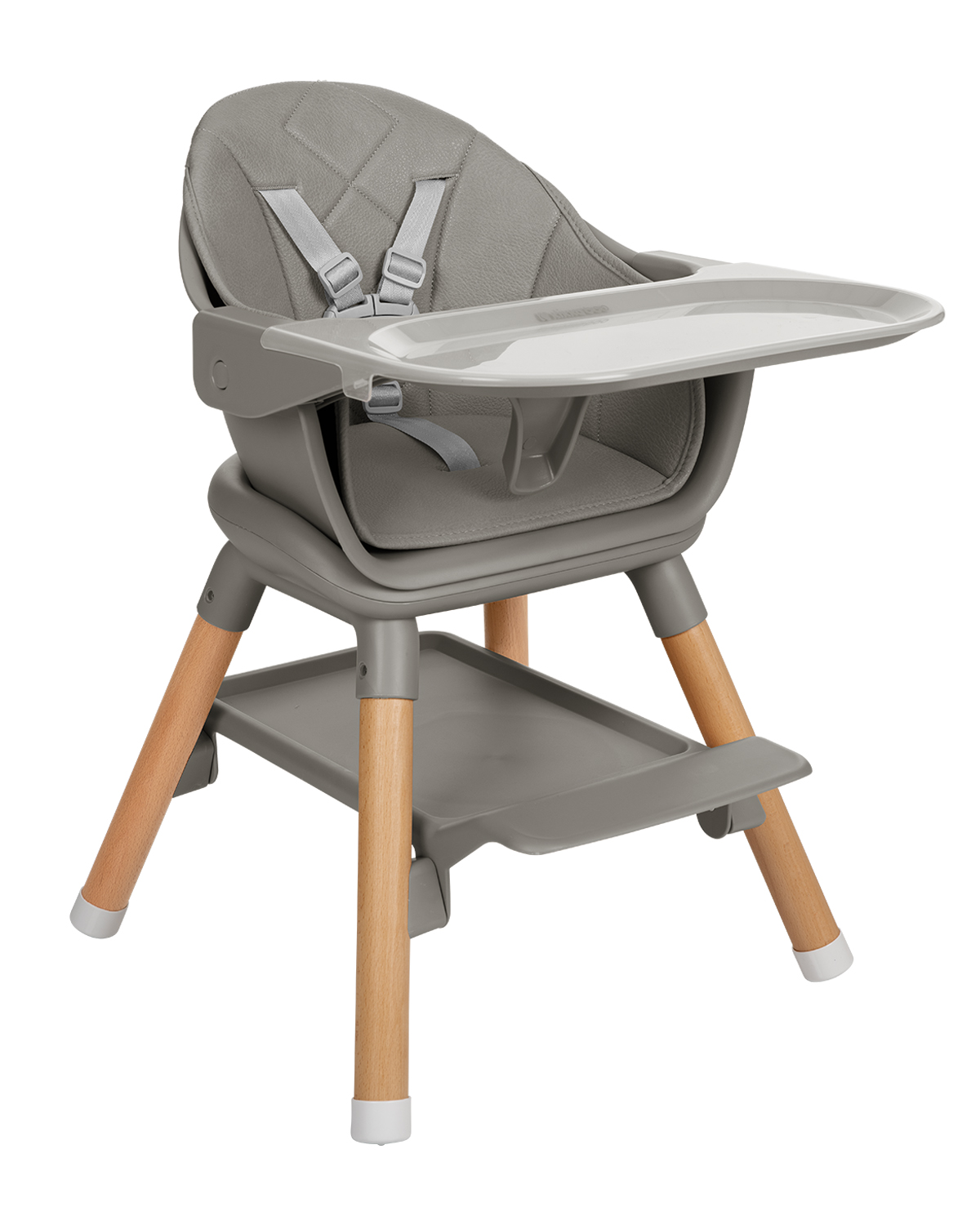 Стол за хранене 2в1 Woody Grey 2024