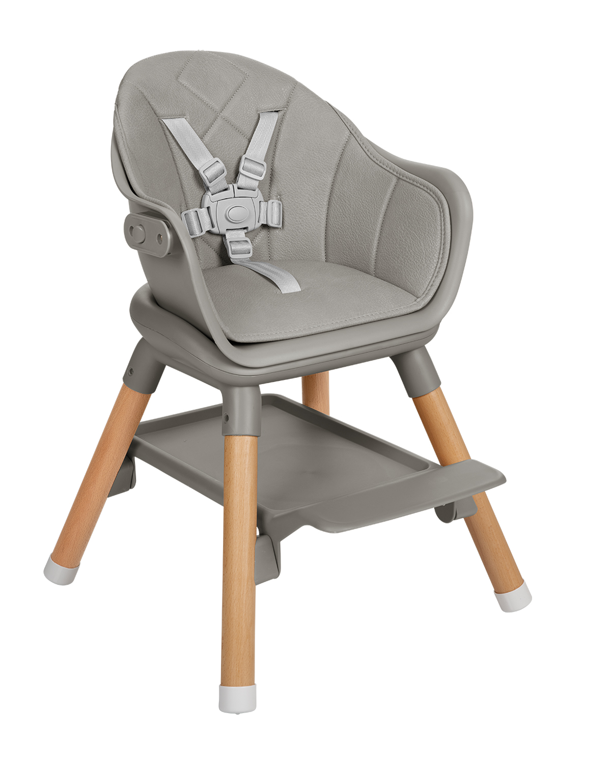 Стол за хранене 2в1 Woody Grey 2024