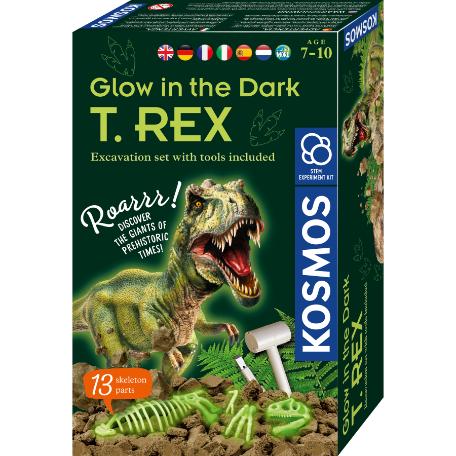 Т-Rex светещ в тъмното