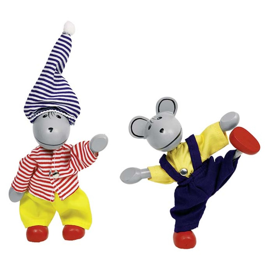 Mice in a box of clothes