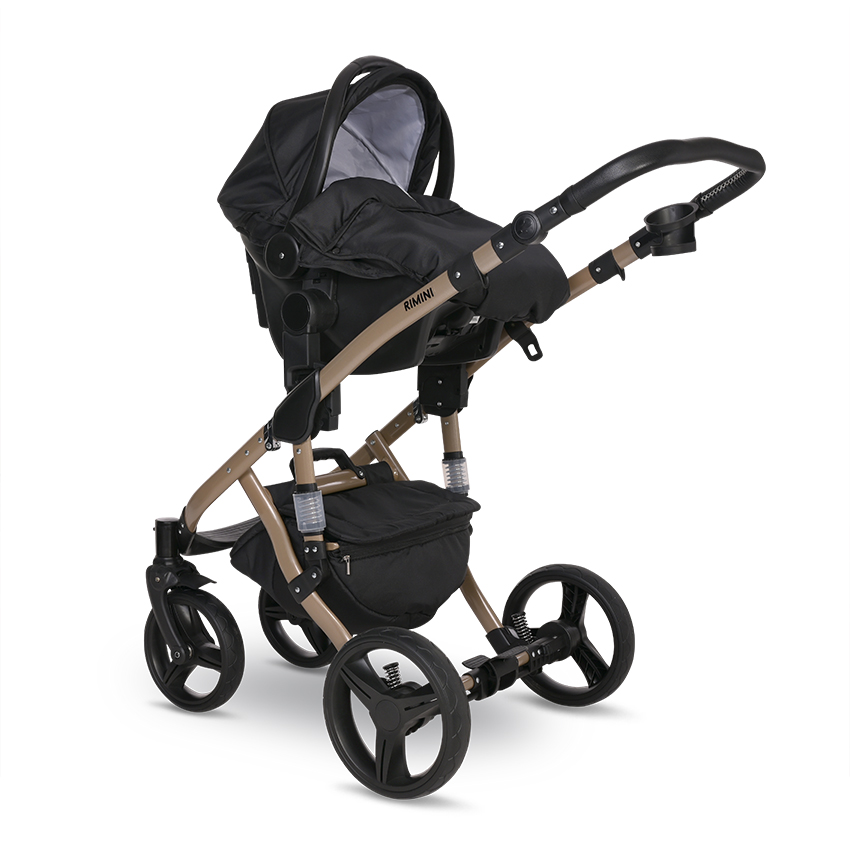 Бебешка количка rimini premium  black