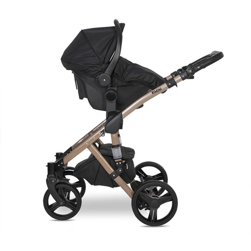 Бебешка количка rimini premium  black
