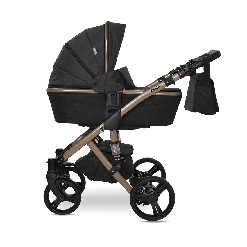 Бебешка количка rimini premium  black