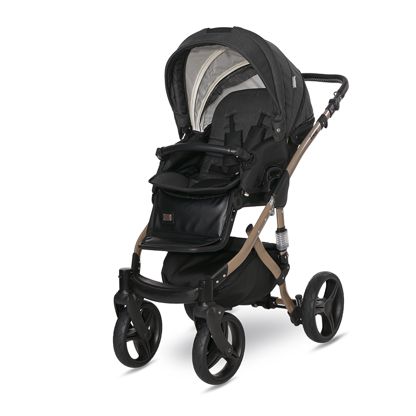 Бебешка количка rimini premium  black