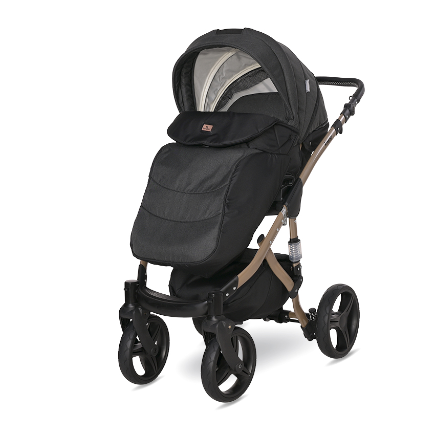 Бебешка количка rimini premium  black