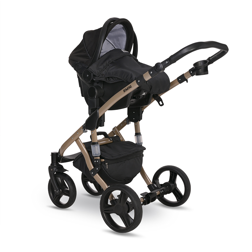 Бебешка количка rimini premium  black