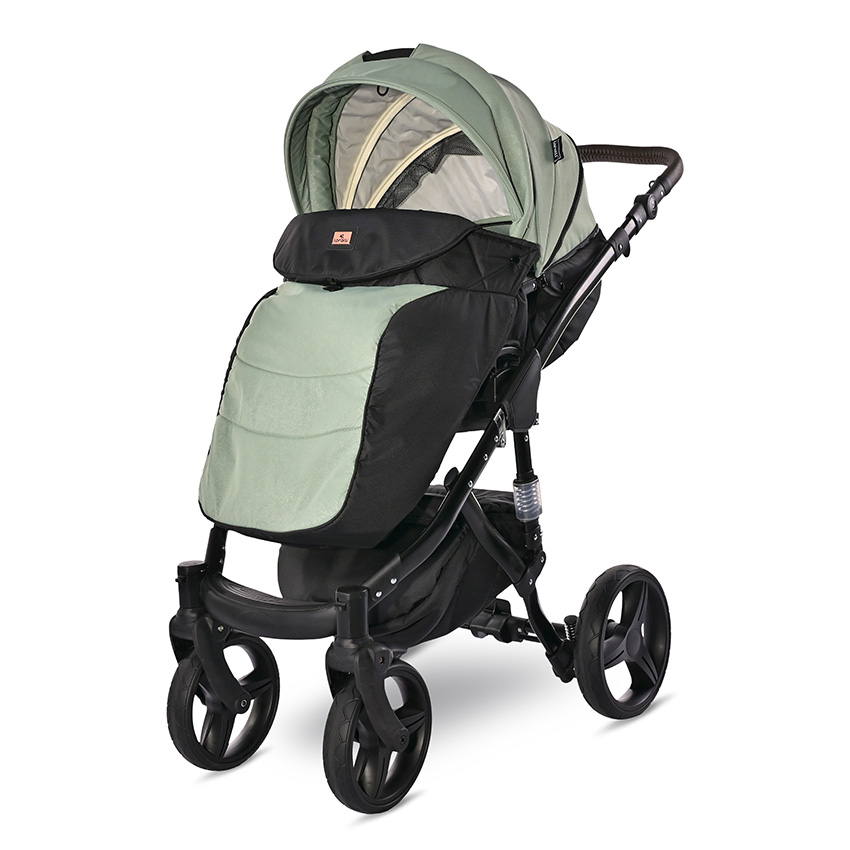Бебешка количка rimini premium green