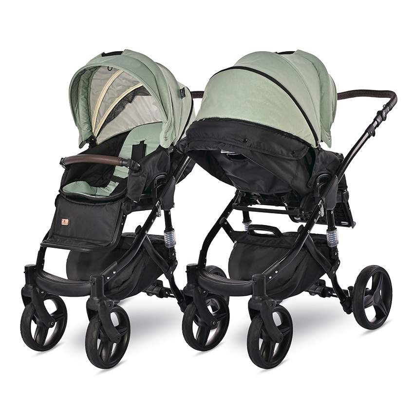 Бебешка количка rimini premium green