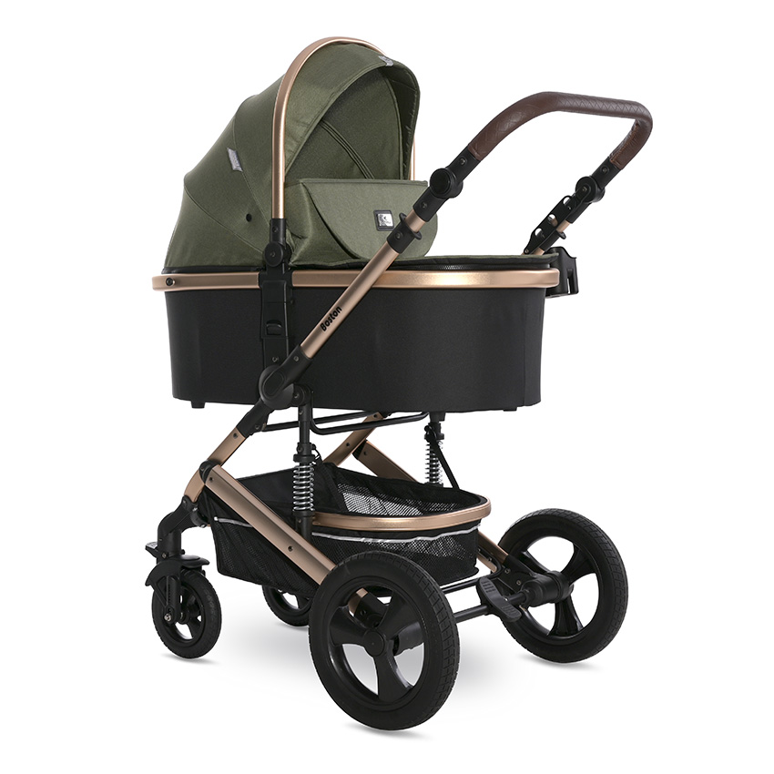 Baby stroller boston loden green+adapters
