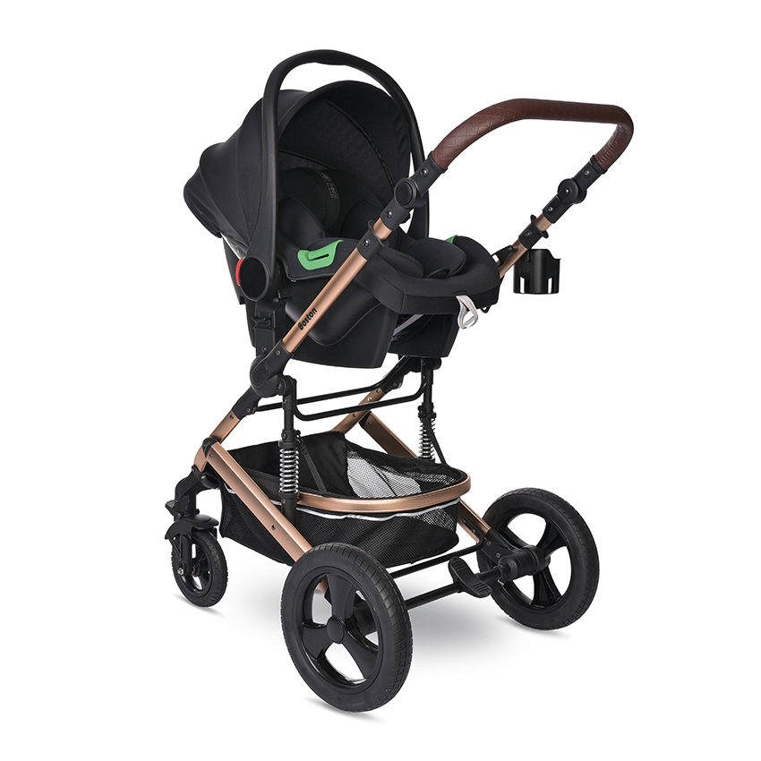 Baby stroller boston loden green+adapters