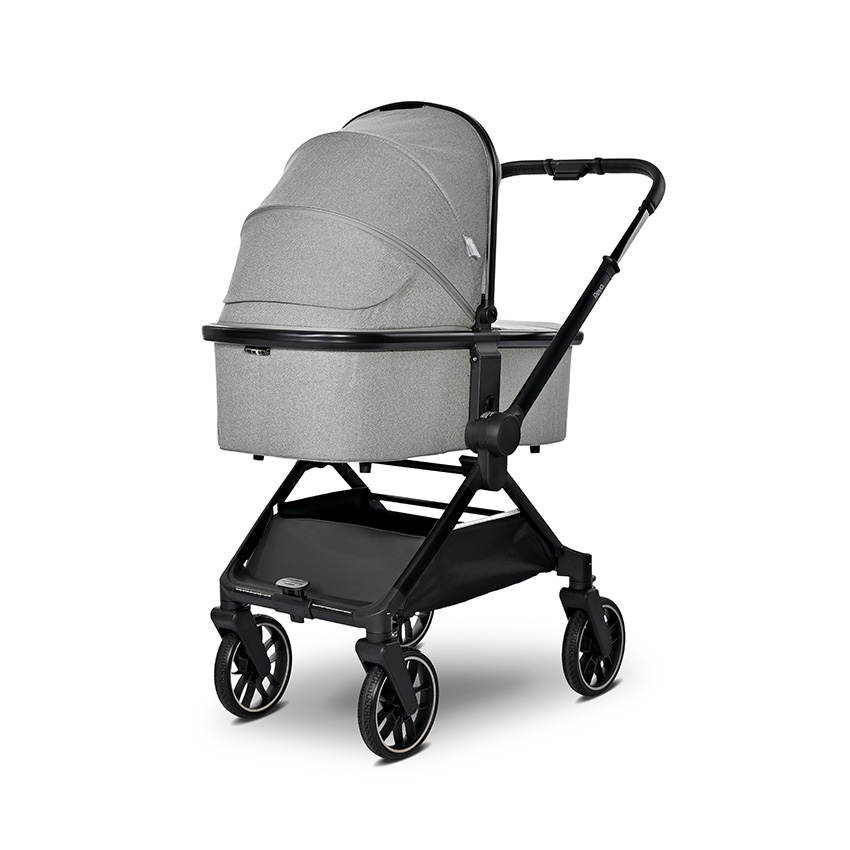Д.КОЛИЧКА REYA 3in1 с реверсивна дръжка GREY