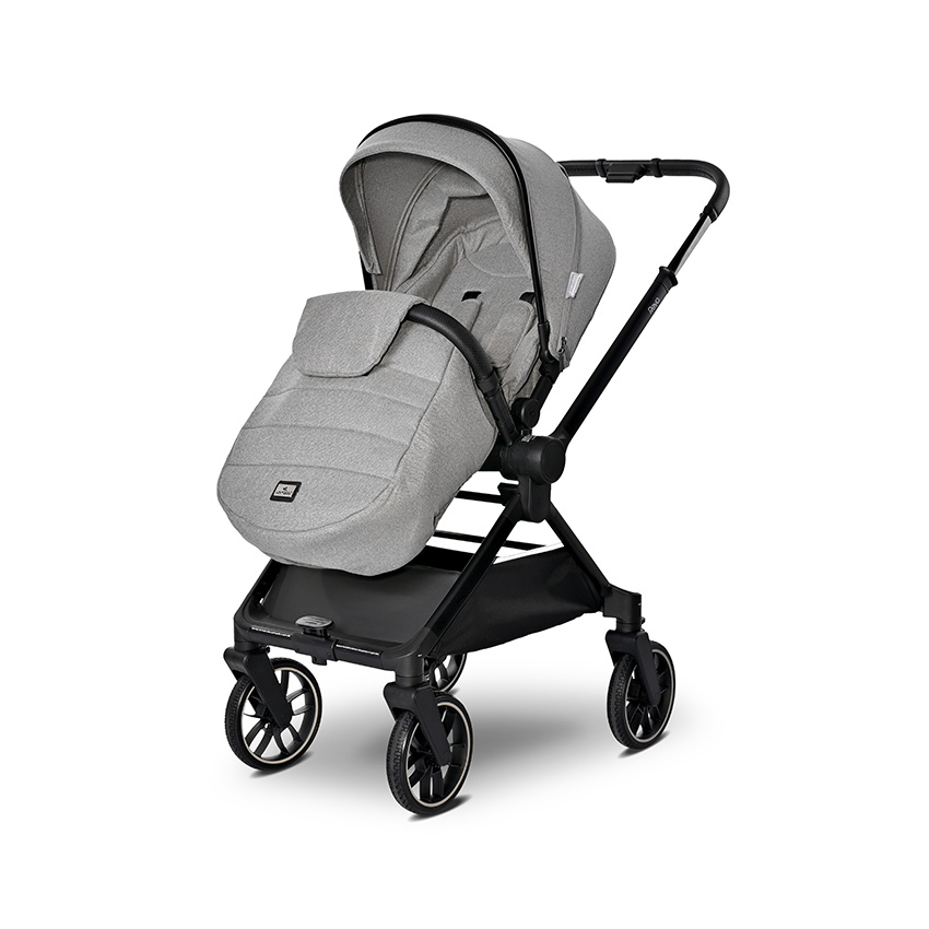 Д.КОЛИЧКА REYA 3in1 с реверсивна дръжка GREY