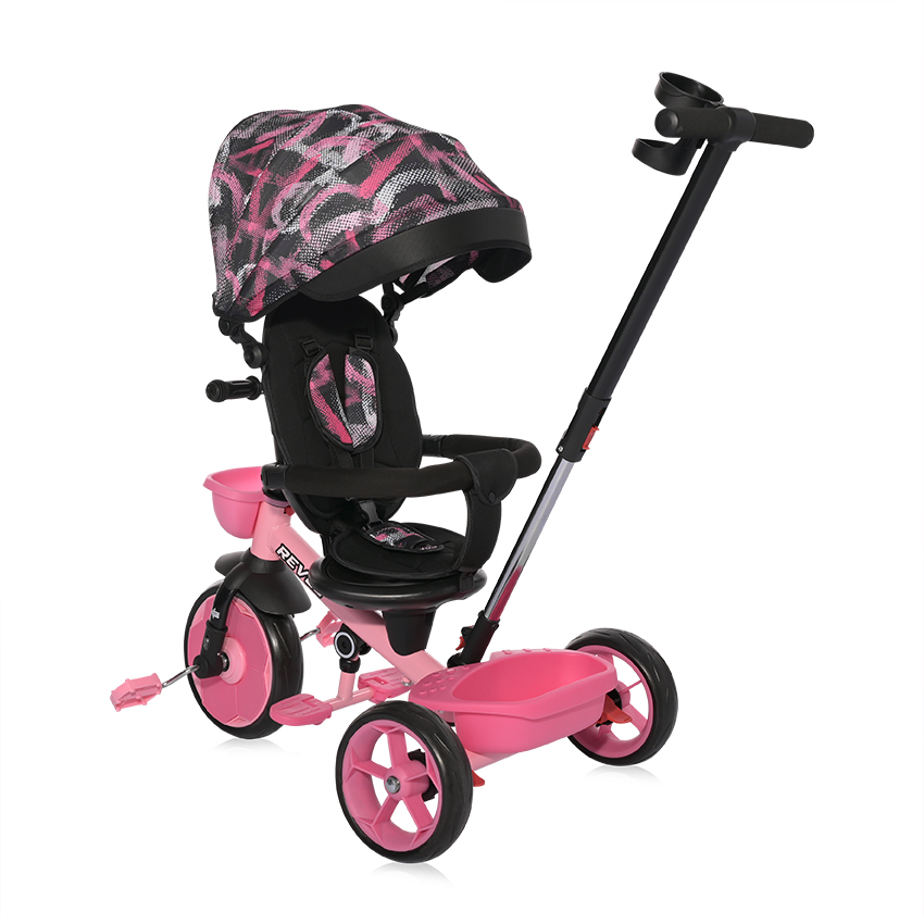 Tricycle revel pink grunge