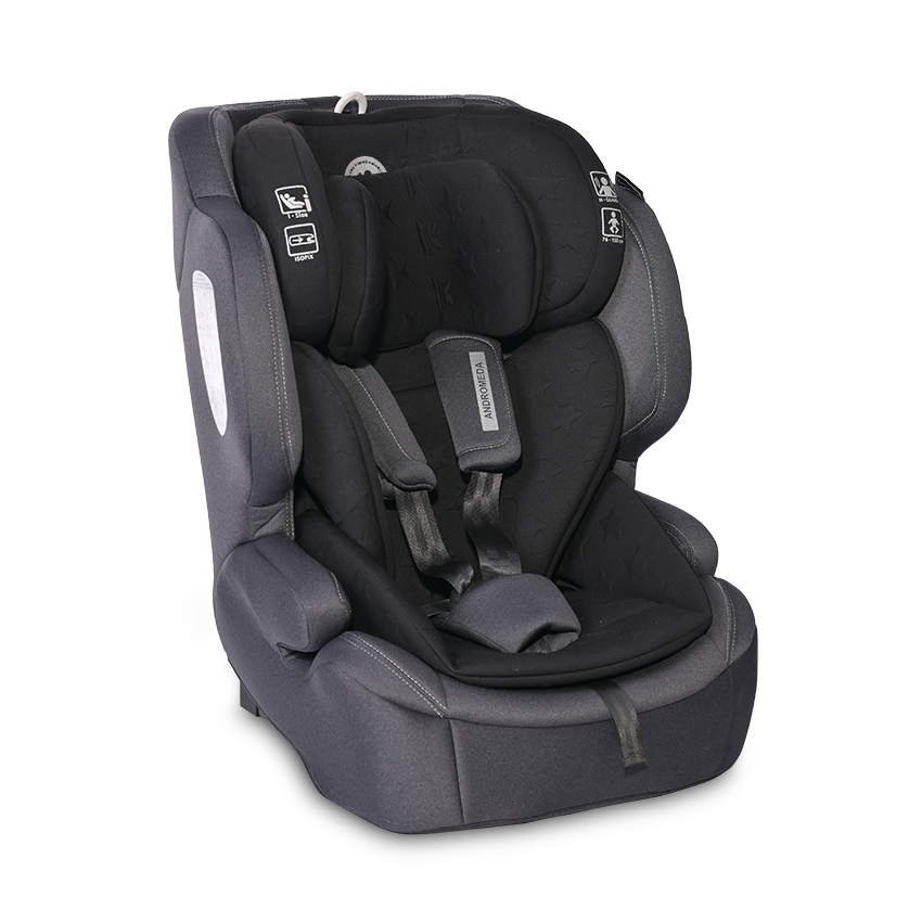 Стол за кола andromeda isofix 76-150cm black stars