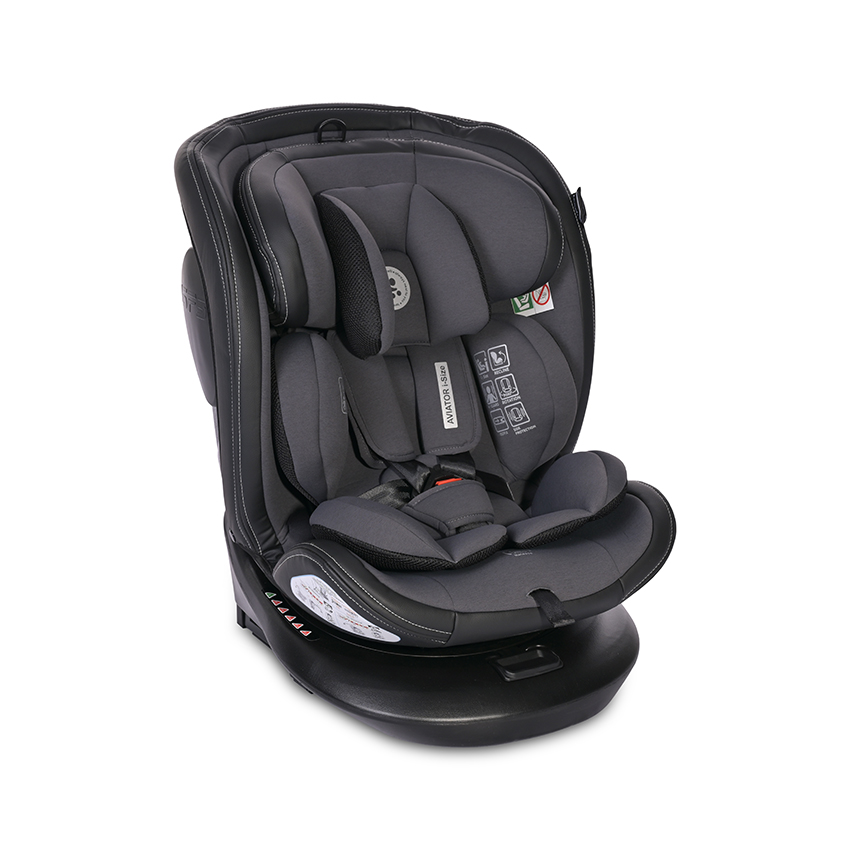 Стол за кола aviator i-size isofix 40-150 cm grey