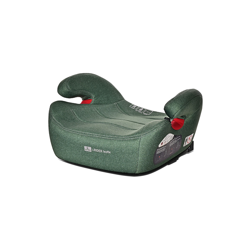 CAR SEAT i-RIDER ISOFIX 125-150CM GREEN