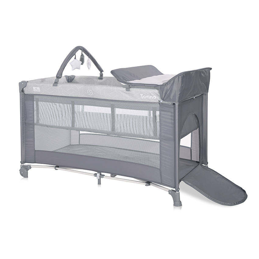 Кошара torino 2 нива plus grey striped elements