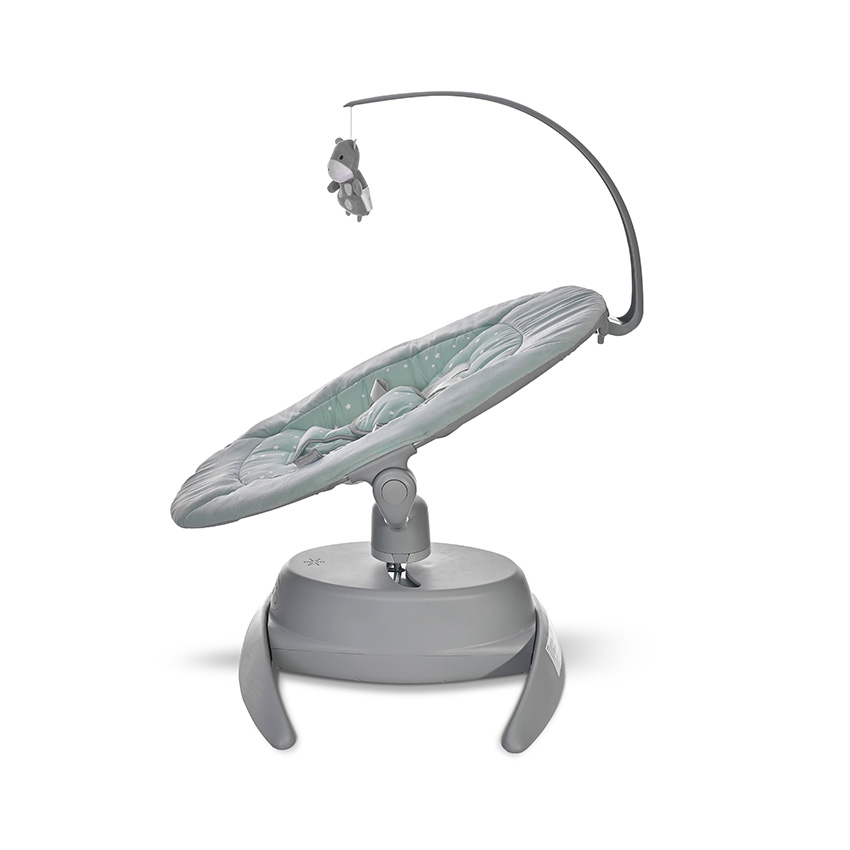 Електрическа люлка bella frosty green stars