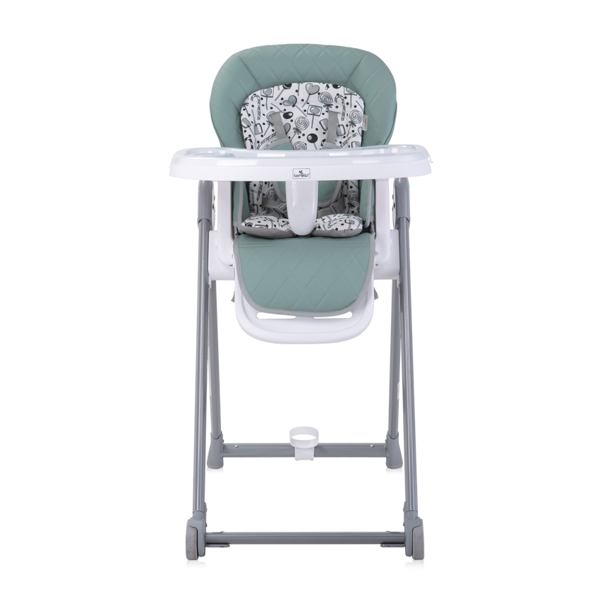 Стол за хранене party iceberg green leather