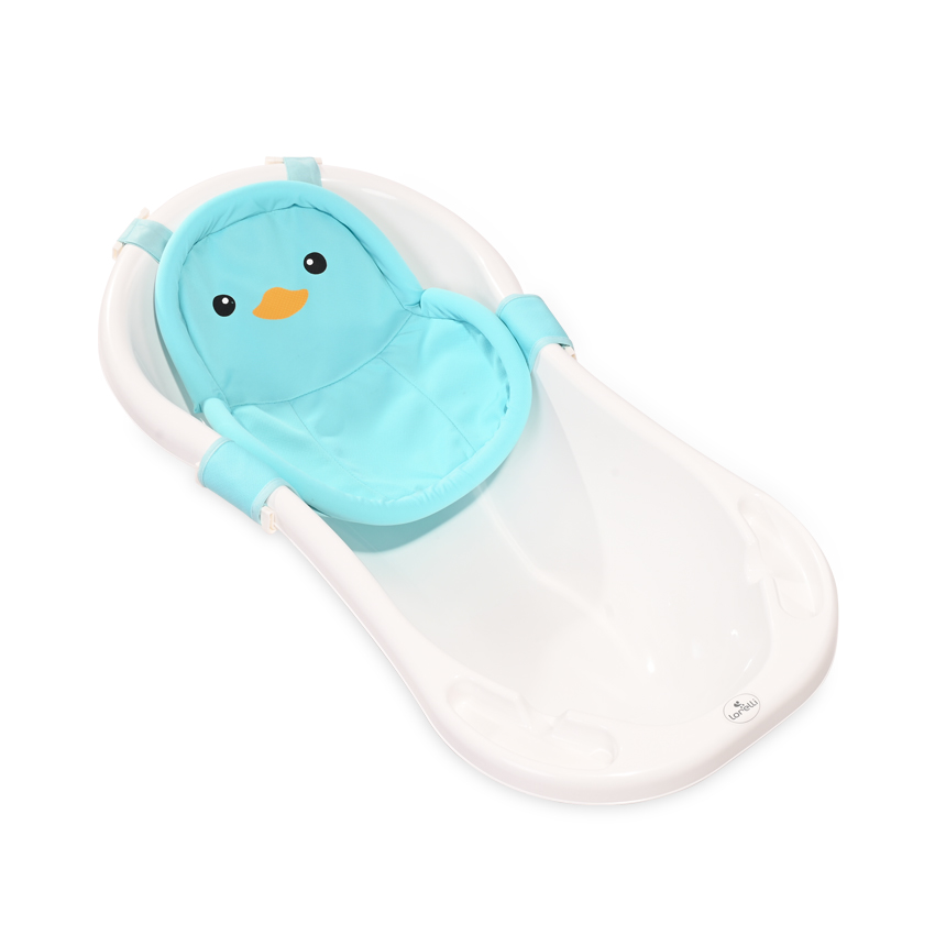 Penguin blue bath net