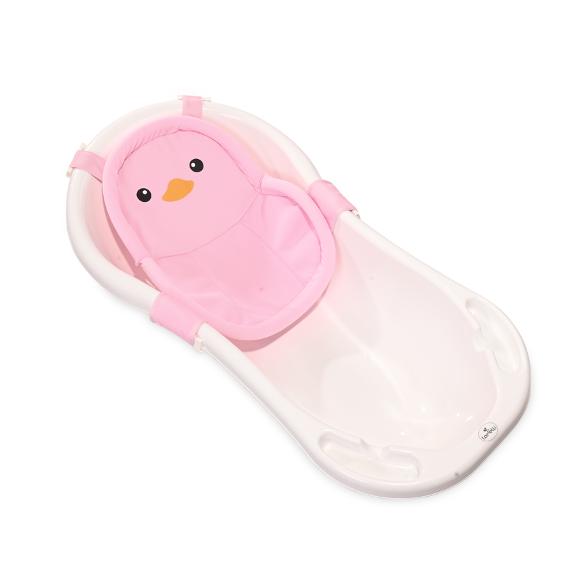 Penguin pink bath net