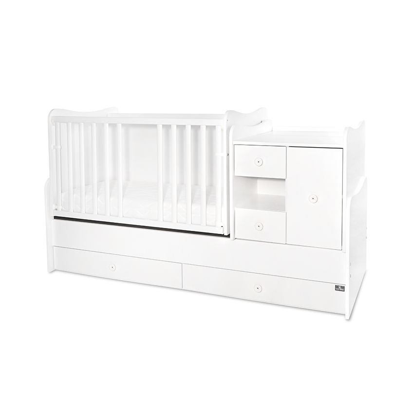 Bed minimax new 190/72 color white