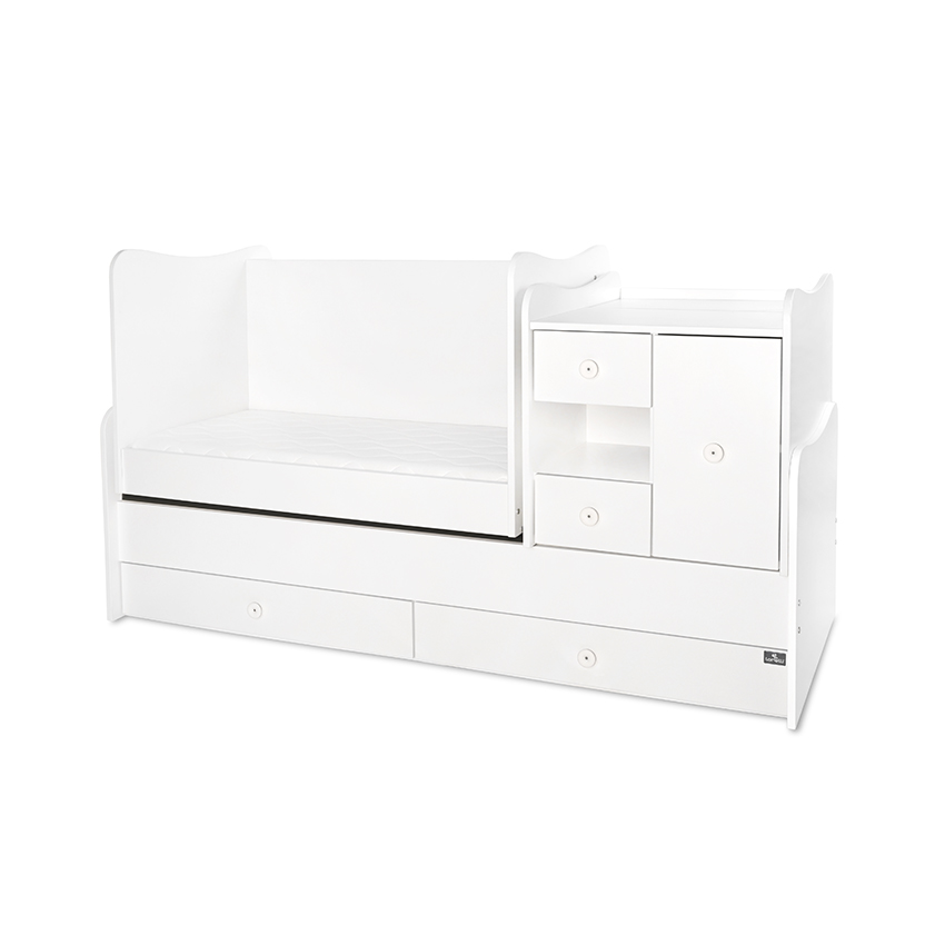 Bed minimax new 190/72 color white