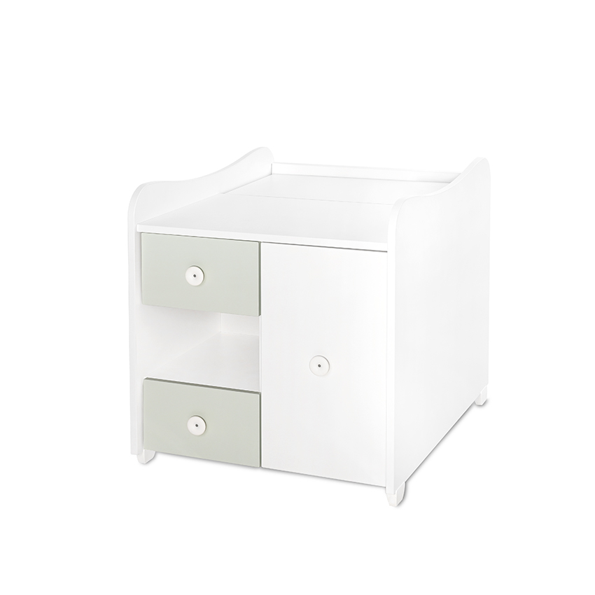 Bed minimax new 190/72 color white/milky green