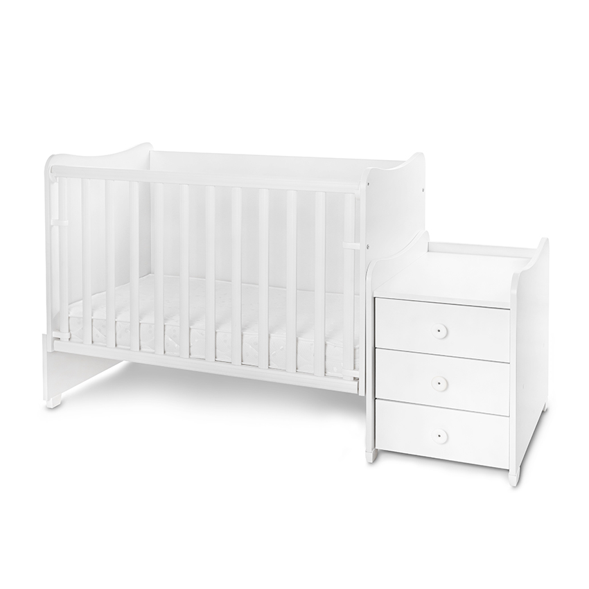 Легло maxi plus new 70/160 бяло-3box