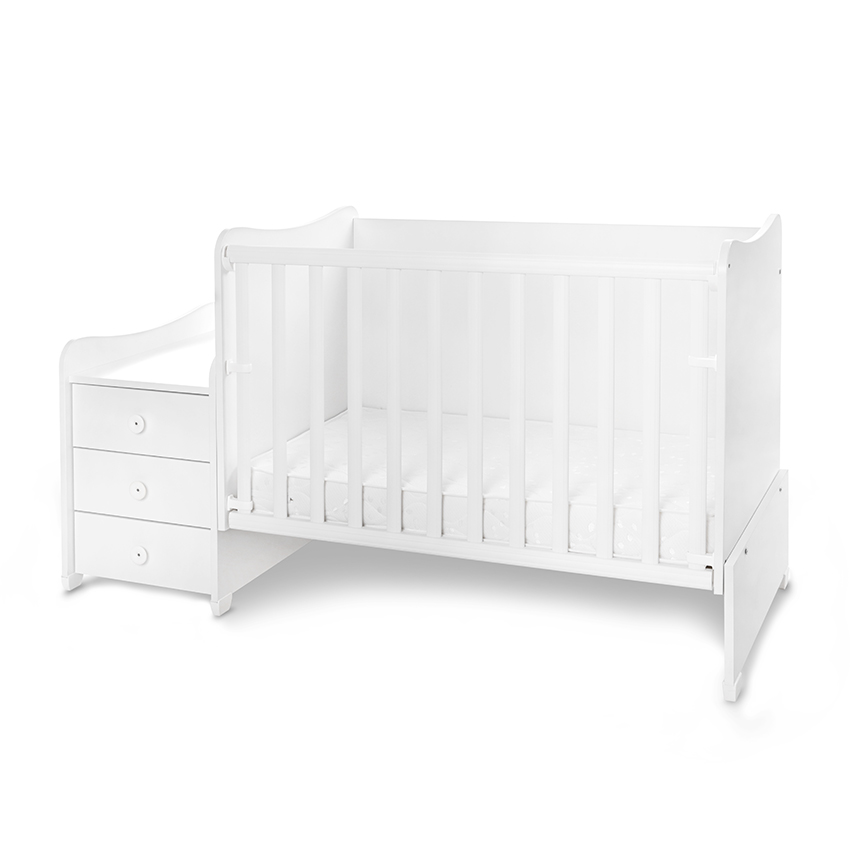 Легло maxi plus new 70/160 бяло-3box