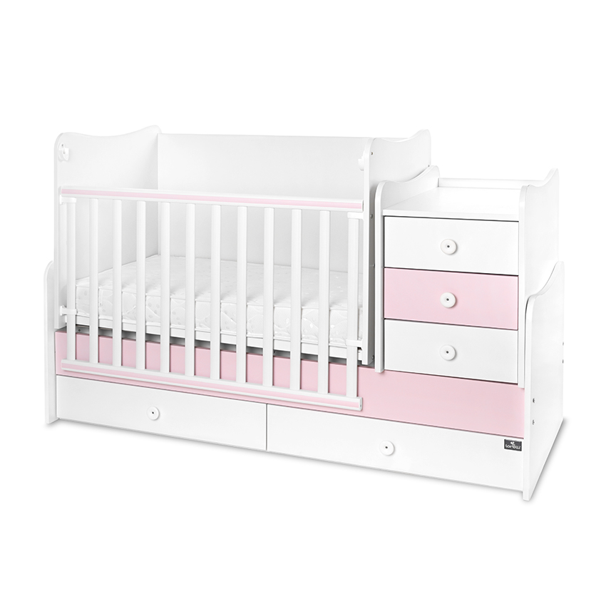 Легло maxi plus new 70/160 бяло/orchid pink-3box
