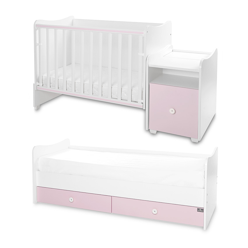 Bed trend plus 70/160 color white/orchid pink -3box