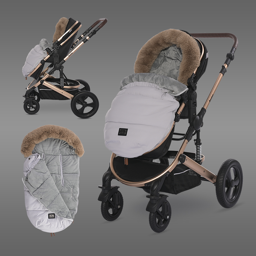 ТЕРМОЧУВАЛЧЕ ЗА КОЛИЧКА LUXE GREY