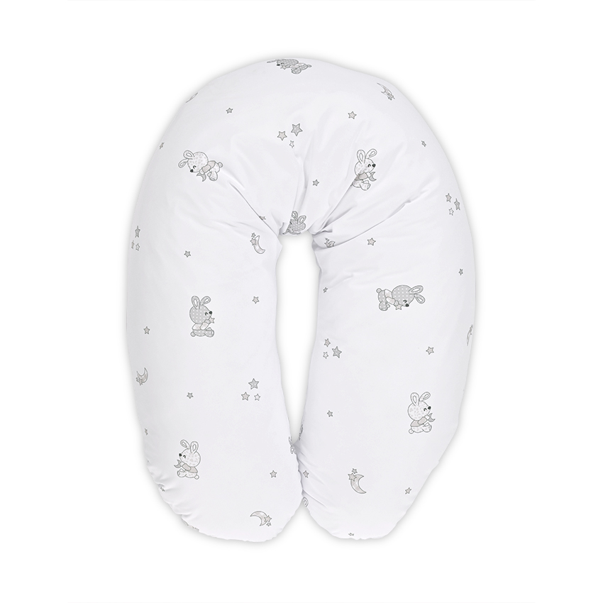 RANFORS LITTLE RABBITS GRAY NURSING PILLOW