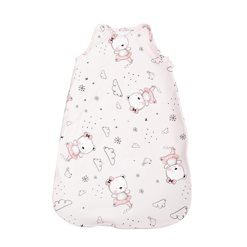 Sleeping bag winter 85 cm ranfors pink ballerina bear