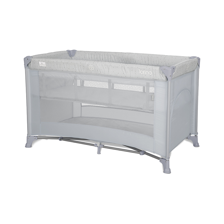 BASKET TORINO 2 LEVELS GRAY