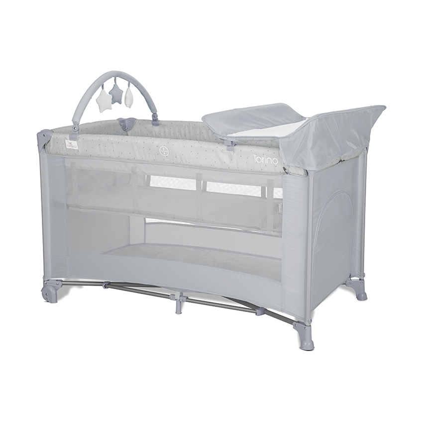 BASKET TORINO 2 LEVELS PLUS GRAY