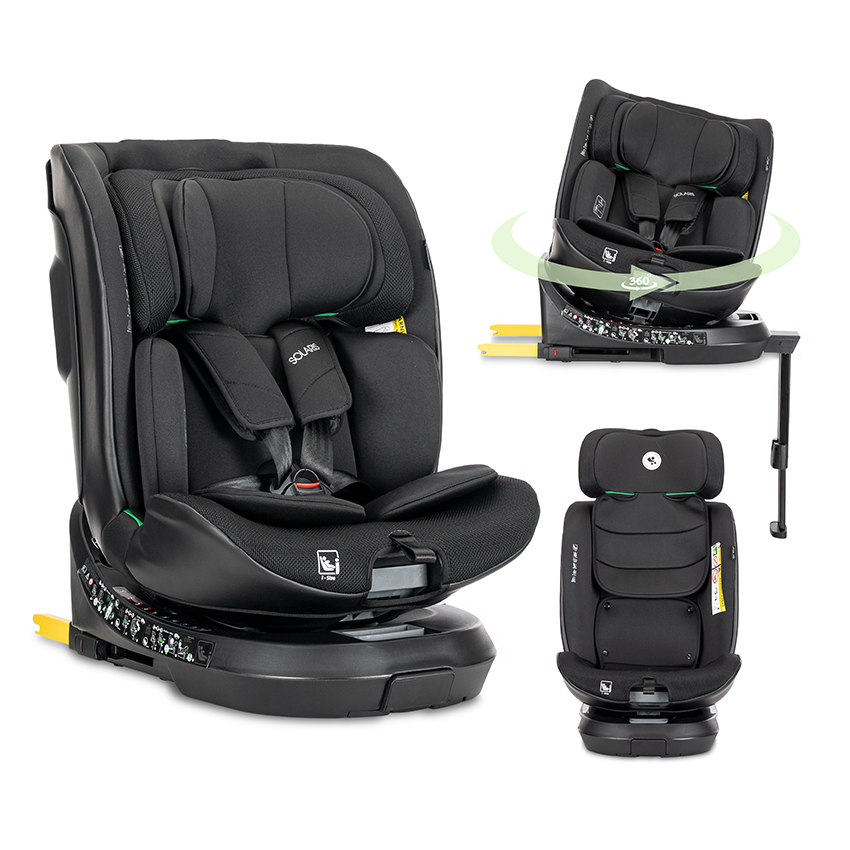АВТОСТОЛ SOLARIS BLACK i-Size ISOFIX 40-150 CM SUP